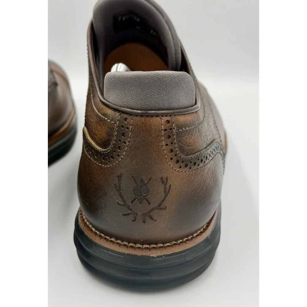 Martin Dingman Countryaire Cap Toe Oxfords US 13 Black Oak Pebble Grain Leather